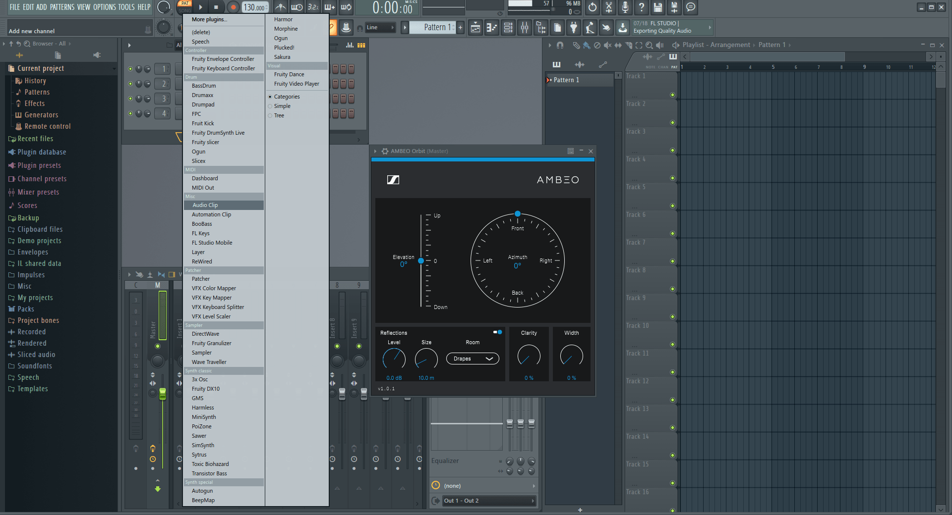 立体音響(8D Audio)をFL Studioで作る方法